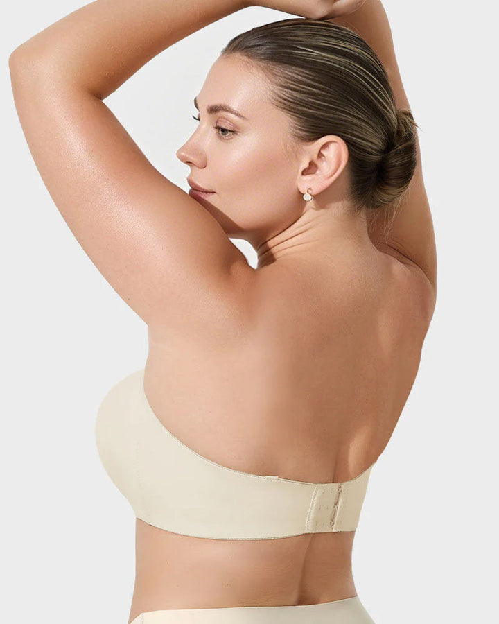 Ondersteunende Antislip Bandeau Beha met Afneembare Bandjes