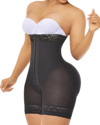 Corrigerend ondergoed met buikcontrole voor dames, Fajas Colombianas Bodyshaper Shorts met rits in het kruis