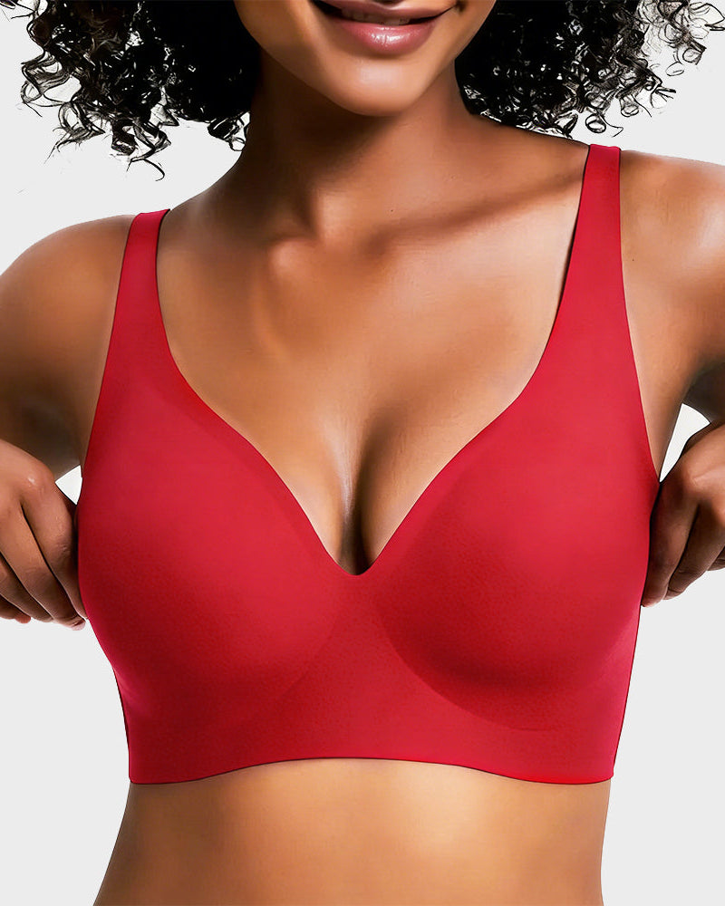 Naadloze draadloze bh met comfortabele pasvorm