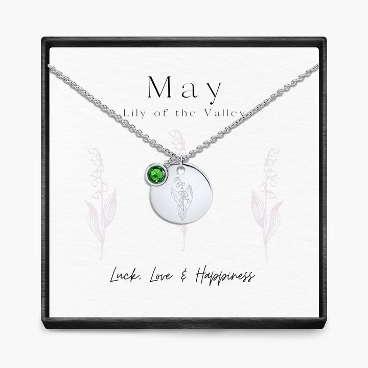 Geboortemaand hanger ketting