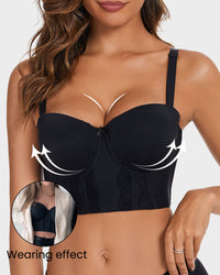 De Strapless Beha met Lage Rug