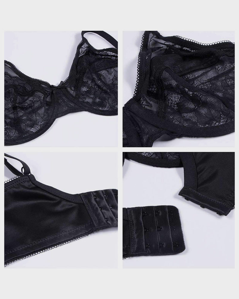 Minimizer BH met volledige bedekking en kant - Petal