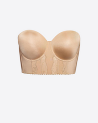 De Strapless Beha met Lage Rug