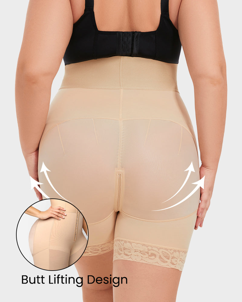 High Waist Shorts met Corrigerende Botjes