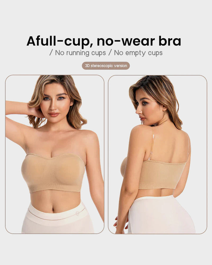 Antislip Bandeau Naadloze Draadloze Strapless Beha