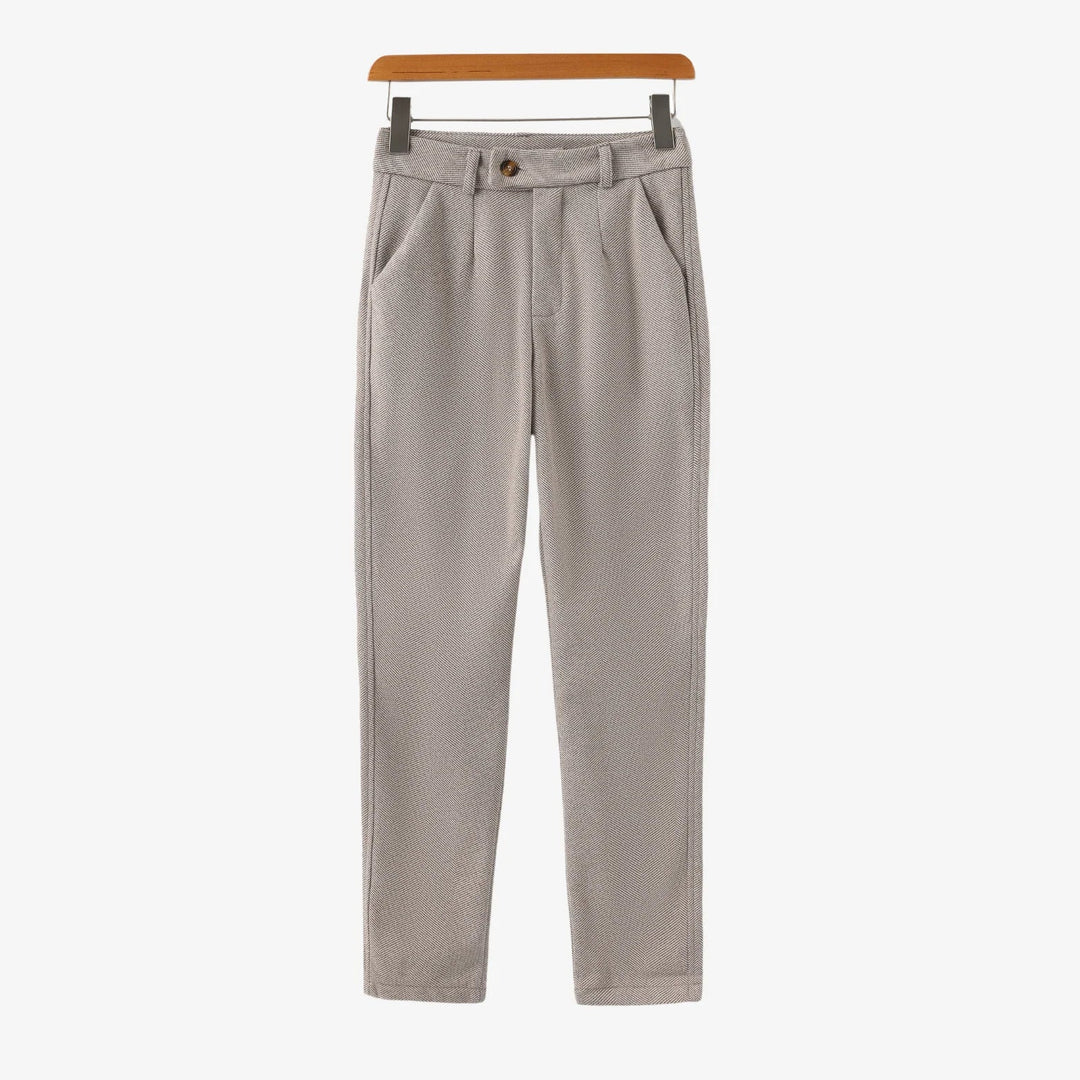 Cortina Geborstelde Visgraat Broek