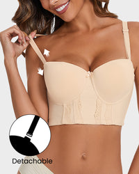 De Strapless Beha met Lage Rug