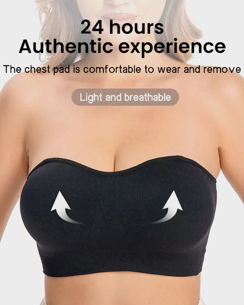 Antislip Bandeau Naadloze Draadloze Strapless Beha