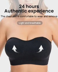 Antislip Bandeau Naadloze Draadloze Strapless Beha