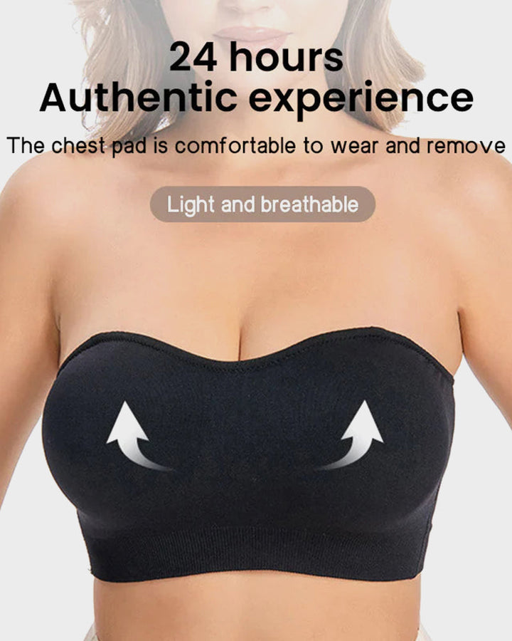 Antislip Bandeau Naadloze Draadloze Strapless Beha