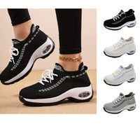 Noir Lift Gebreide Sneakers