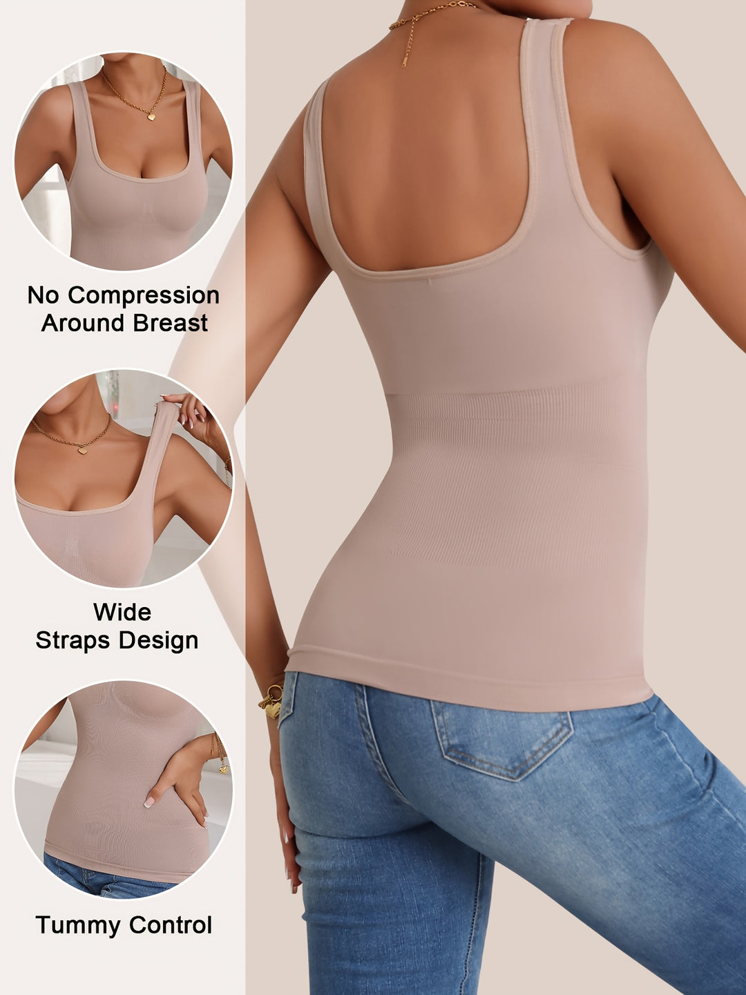 Seline Sculpt Fit-tanktop