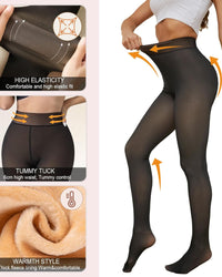 Dameslegging met fleecevoering