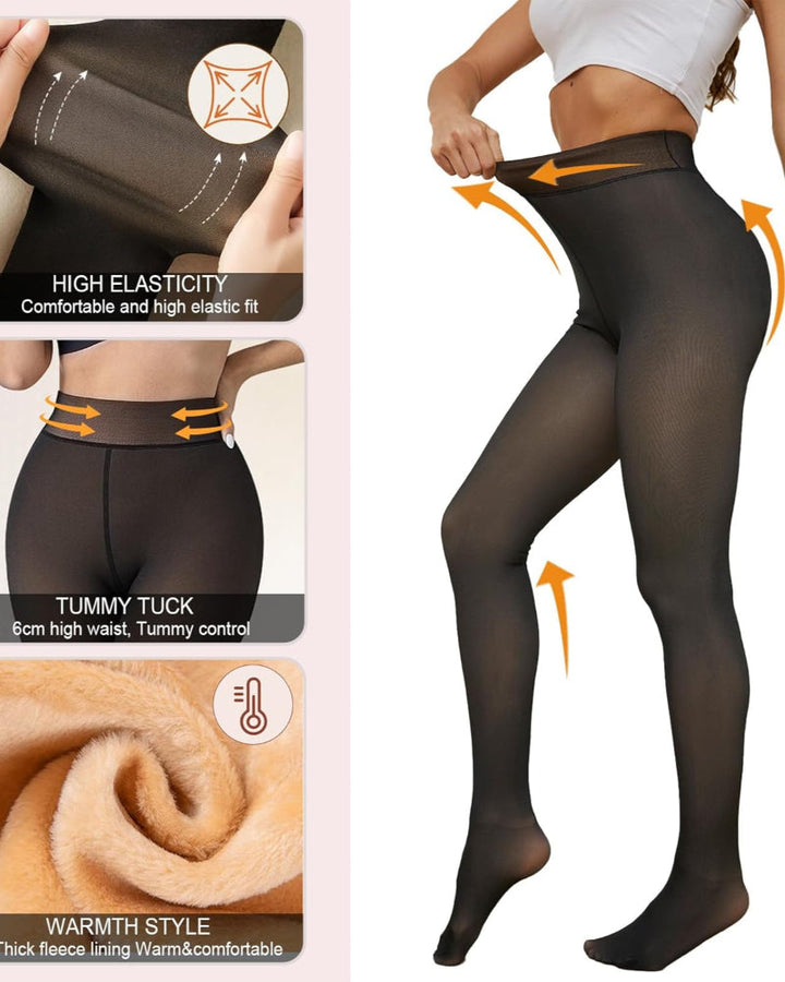 Dameslegging met fleecevoering