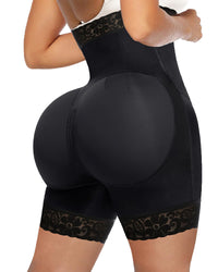 Corrigerend ondergoed met buikcontrole voor dames, Fajas Colombianas Bodyshaper Shorts met rits in het kruis