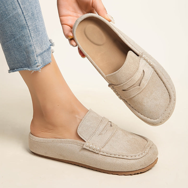 SoftStep Suede Muil Loafers