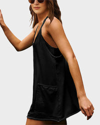 Mouwloze mini-jurk voor dames