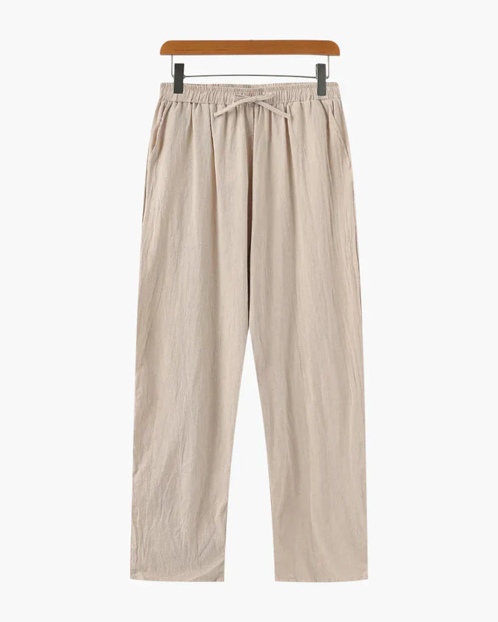 Cannes Linnen Broek Met Trekkoord