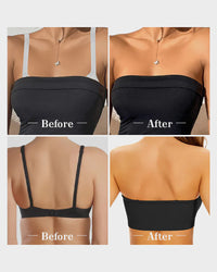 Antislip Bandeau Naadloze Draadloze Strapless Beha