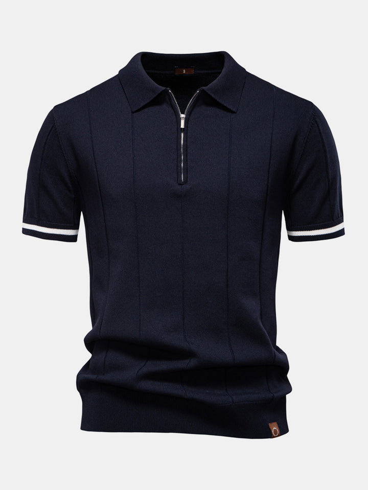 Antibes Halve Rits Polobroek Set