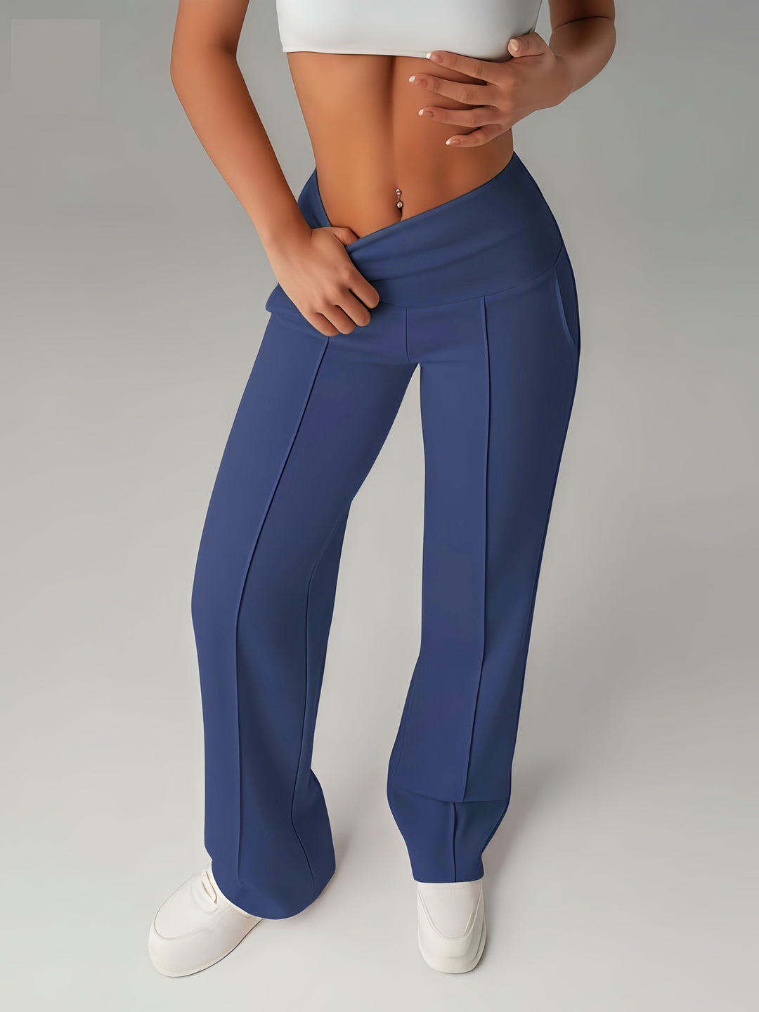 FlowWide High-Waist Broek