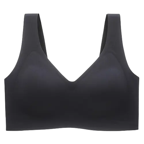 Naadloze Draadloze V-hals Jelly BH Tanktop