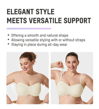 Ondersteunende Antislip Bandeau Beha met Afneembare Bandjes