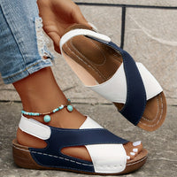 Elva Comfort Sandalen met Kruisband