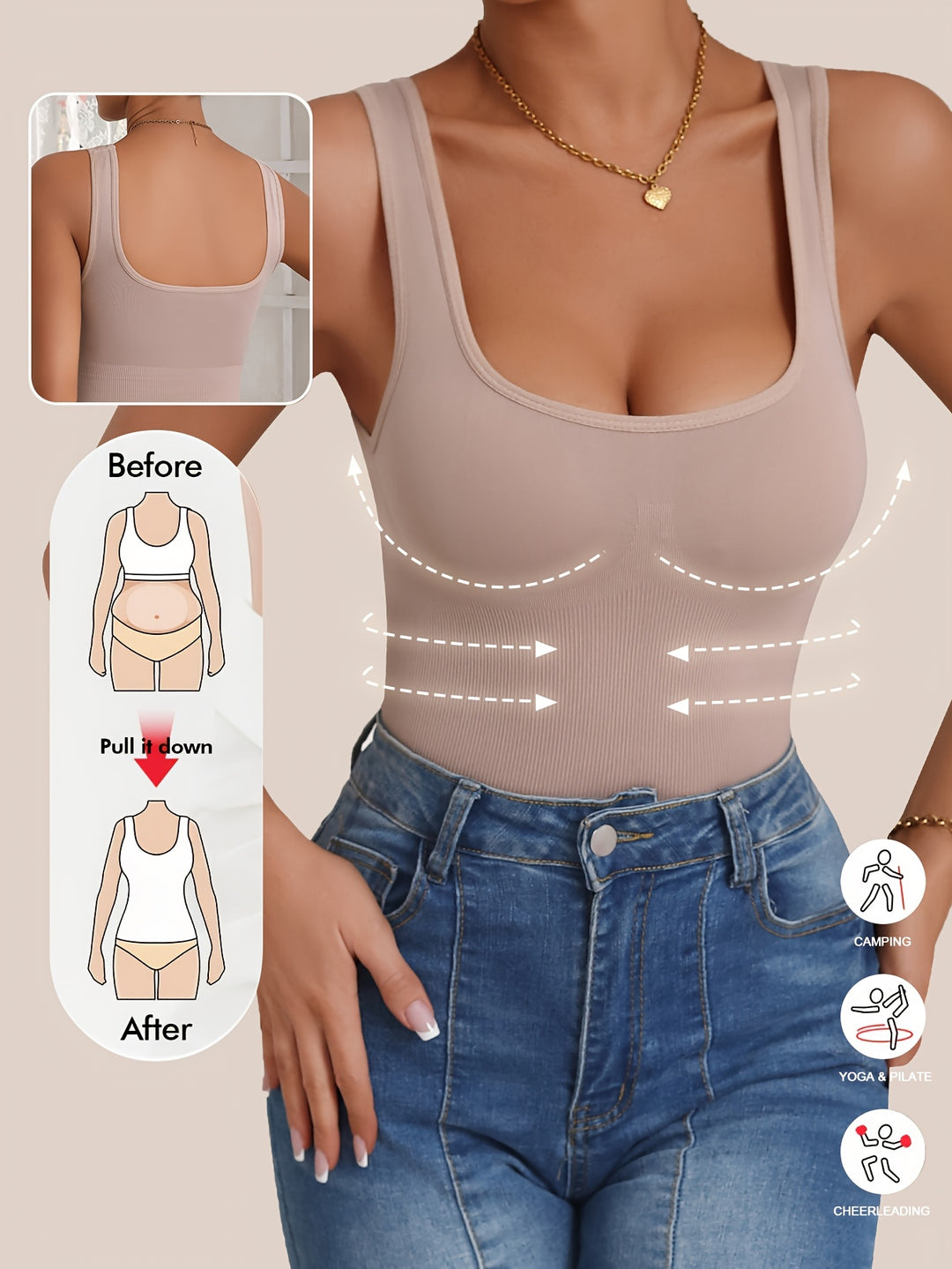 Seline Sculpt Fit-tanktop