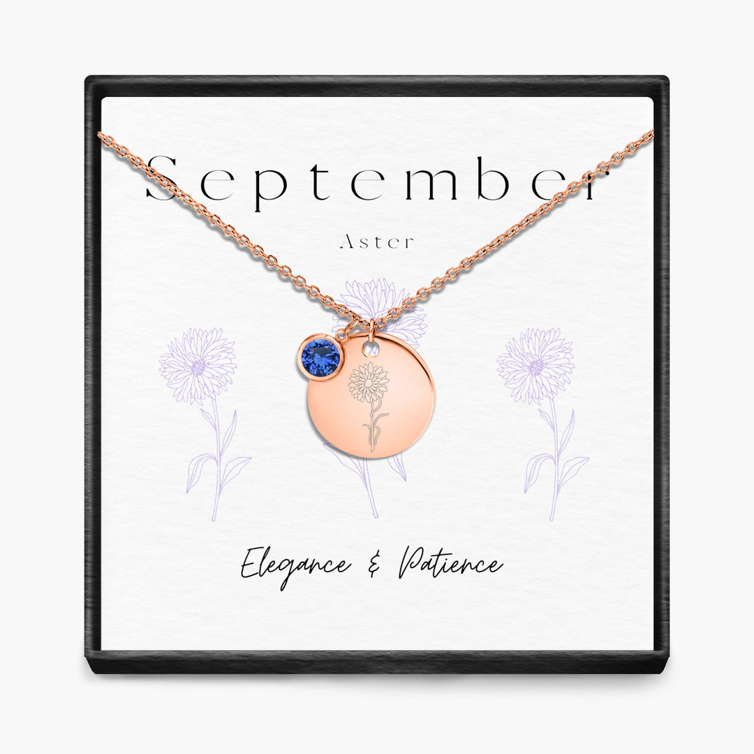 Geboortemaand hanger ketting