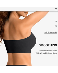 Draadloze multiway bandeau bh – Comfortabel en goed aansluitend, ook in grote maten