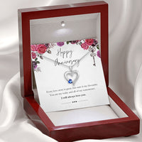 Jubileum - Sterling Zilveren Heilig Hart Ketting - 5 Kleuren
