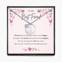 Aan Mijn Beste Vriendin - Geboortemaand Hanger Ketting