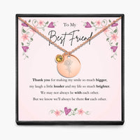 Aan Mijn Beste Vriendin - Geboortemaand Hanger Ketting