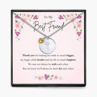 Aan Mijn Beste Vriendin - Geboortemaand Hanger Ketting