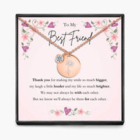 Aan Mijn Beste Vriendin - Geboortemaand Hanger Ketting