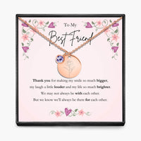 Aan Mijn Beste Vriendin - Geboortemaand Hanger Ketting