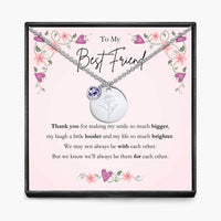 Aan Mijn Beste Vriendin - Geboortemaand Hanger Ketting