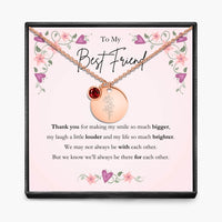 Aan Mijn Beste Vriendin - Geboortemaand Hanger Ketting