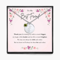 Aan Mijn Beste Vriendin - Geboortemaand Hanger Ketting