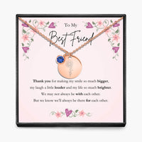 Aan Mijn Beste Vriendin - Geboortemaand Hanger Ketting
