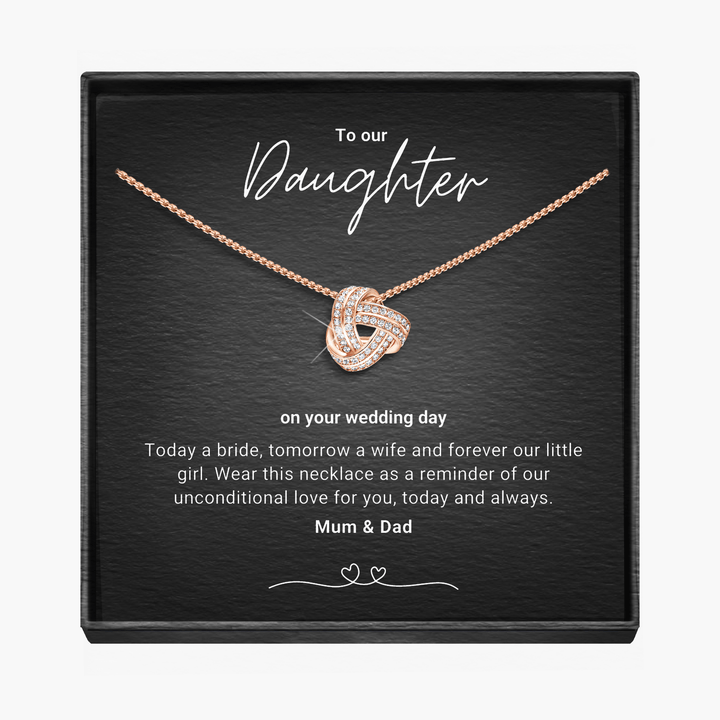 Mijn Dochter, Aanstaande Bruid - Oneindigheidsknoop Ketting