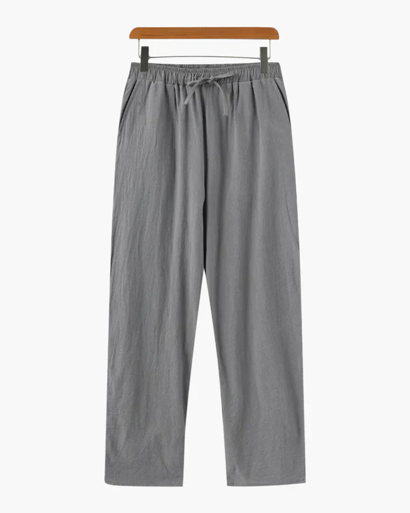 Cannes Linnen Broek Met Trekkoord