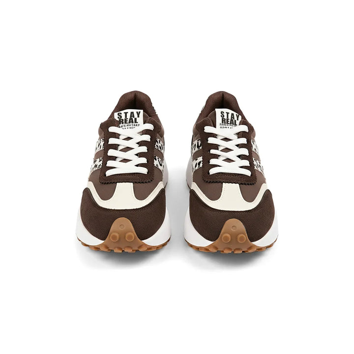 CloudLane Streep Casual | Luipaard Bruin