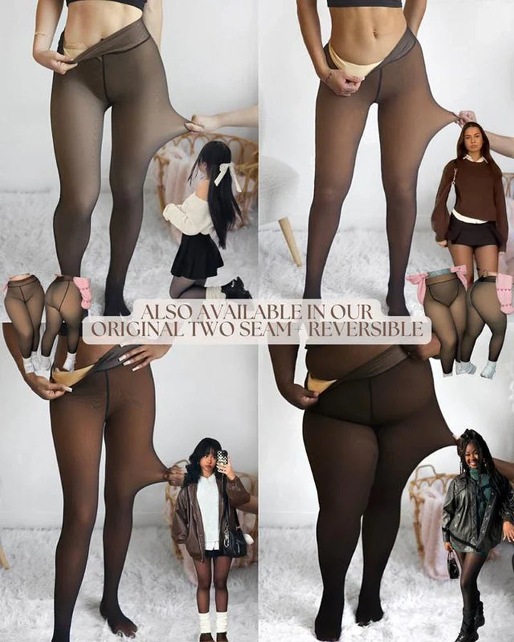 Compressie Naadloze Fleecel-legging