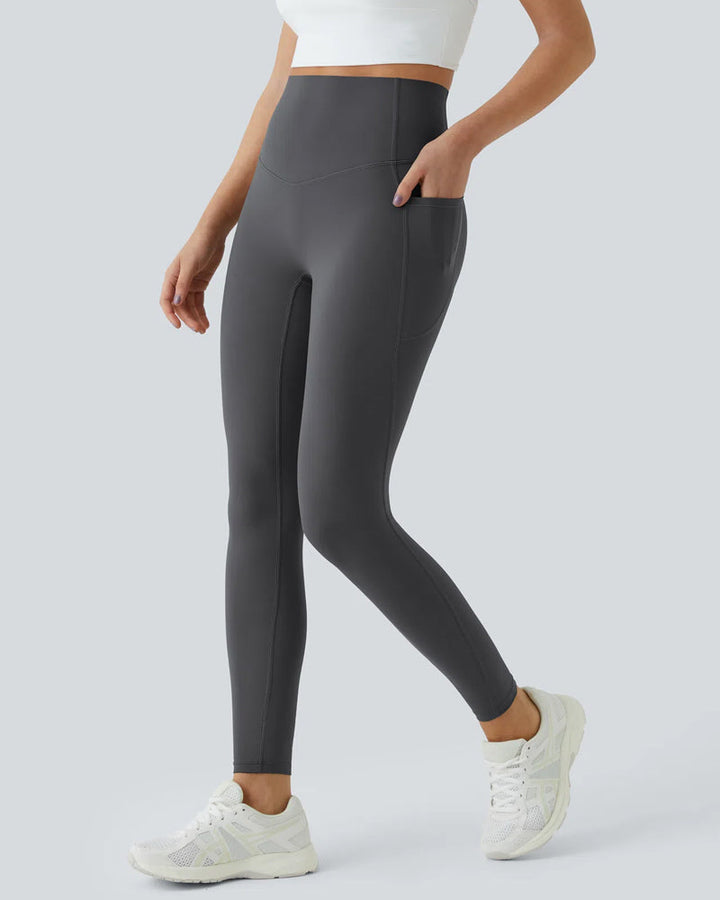 Butt Lifting Tummy Control Zijzak High Waisted Vormgevende Training Leggings