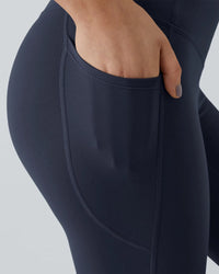 Butt Lifting Tummy Control Zijzak High Waisted Vormgevende Training Leggings