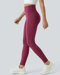 Hoge Taille Butt Lifting Buikcontrole Zijvak Shaping Training Legging
