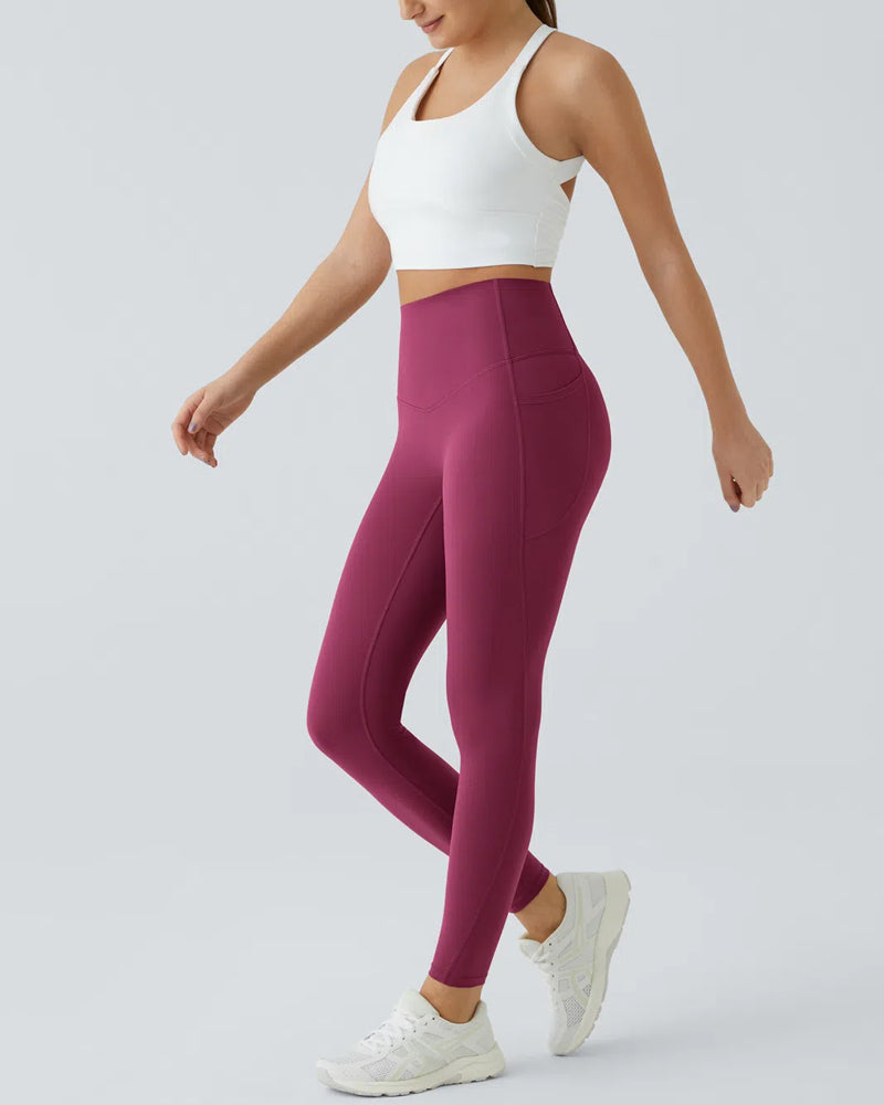 Butt Lifting Tummy Control Zijzak High Waisted Vormgevende Training Leggings