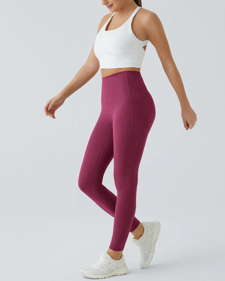 Butt Lifting Tummy Control Zijzak High Waisted Vormgevende Training Leggings